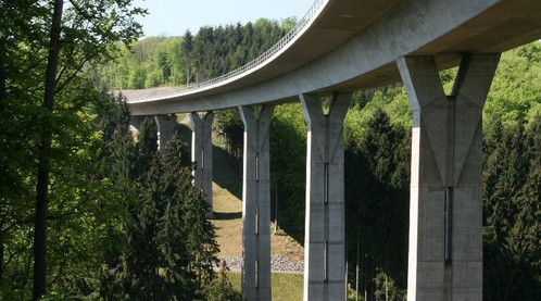 B 49-Brücke bei Neuhäusel